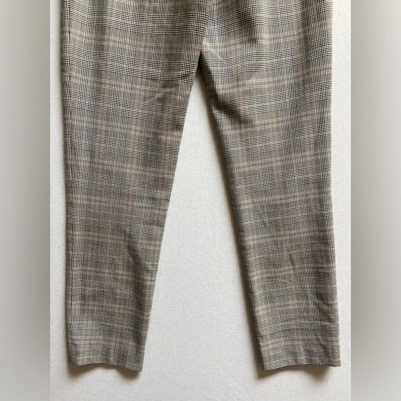 Babaton Aritzia Plaid IVY high waisted trousers pants Sz 0 - Picture 6 of 15